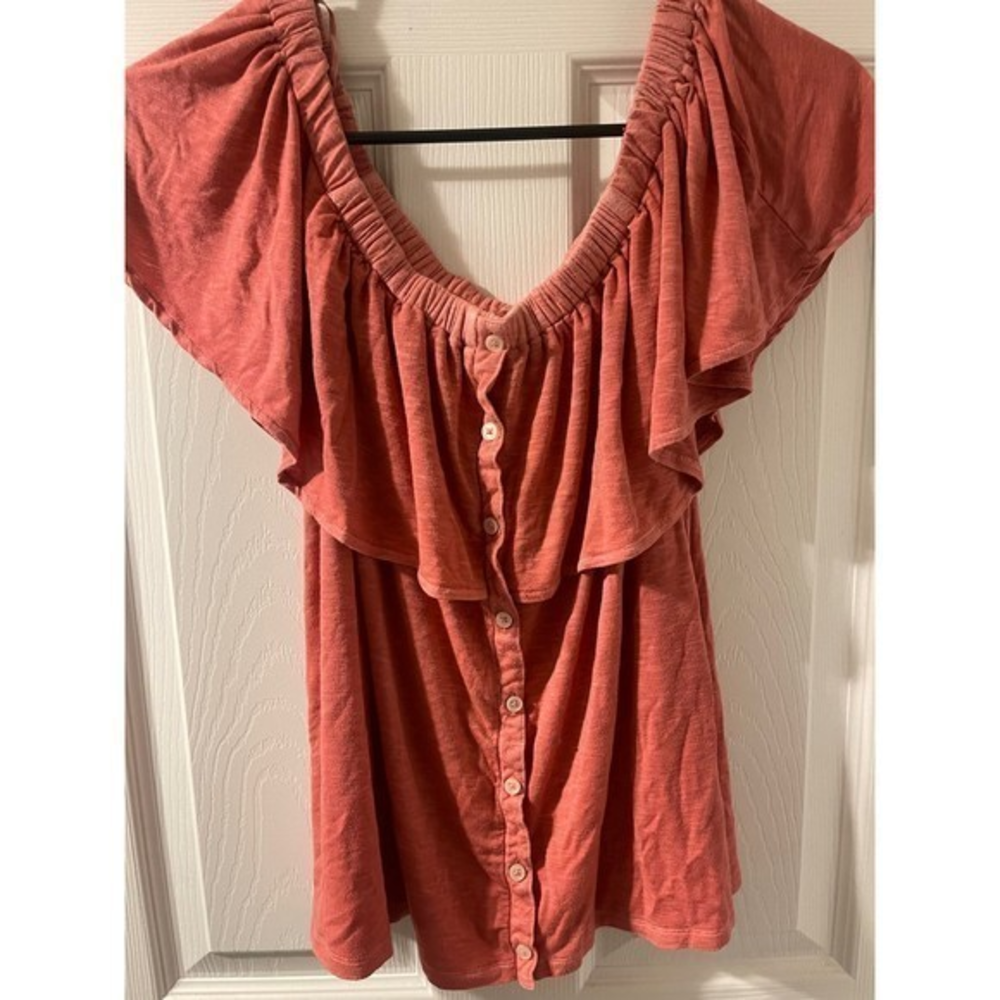 American Eagle Soft & Sexy Off‎ The Shoulder Sz L